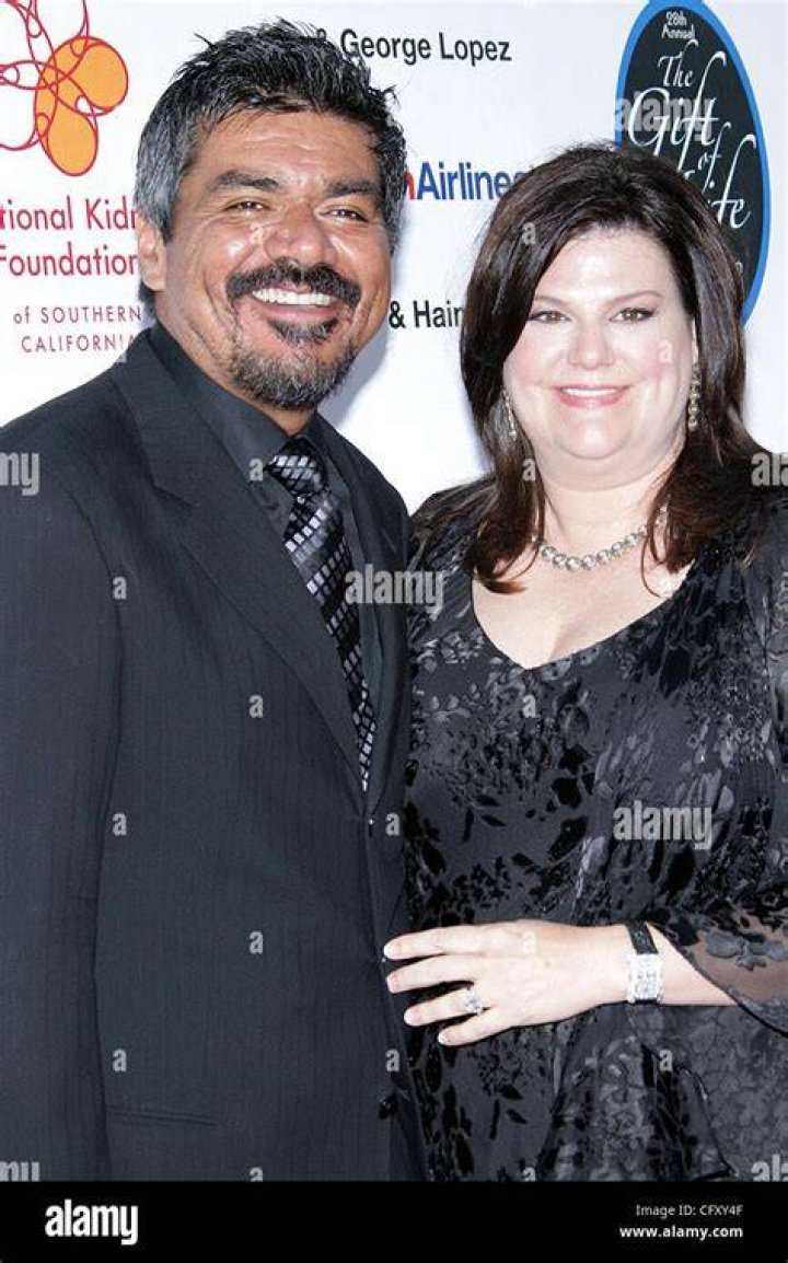 George Lopez and wife Ann during the 57th Annual Writers Guild Awards at Hollywood Palladium in Hollywood, California | Source: Getty Images